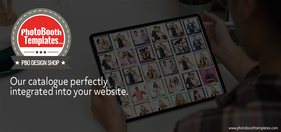 photo booth template club catalogue widget