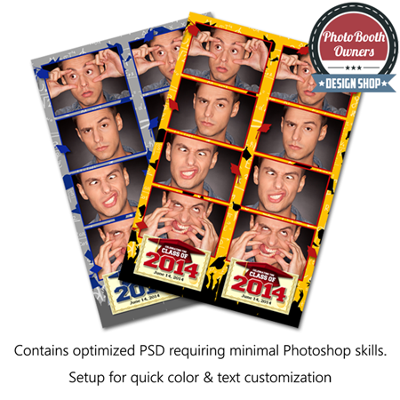 Graduation Celebration Photo Strips