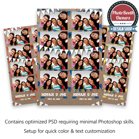 Pennants Photo Strips