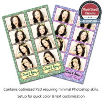 Interlaced Hearts Photo Strips