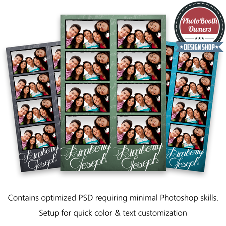 Calligraphy Photo Strips