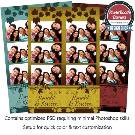 Autumn Blend Photo Strips