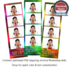 Watercolor Lights Photo Strips