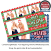 Christmas Sweater Postcard