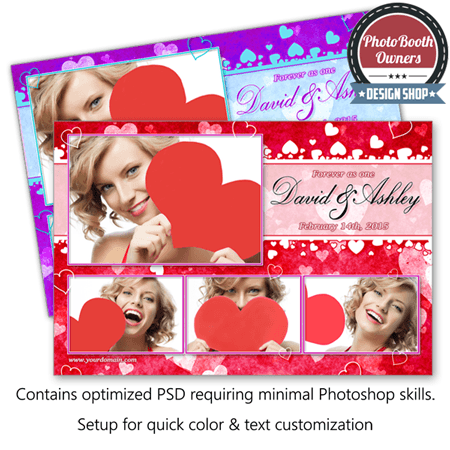 Whispering Hearts Celebration Postcard