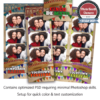 Southwest Celebration 3-up Strips