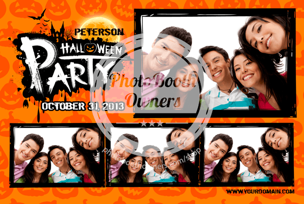 Halloween Party Postcard