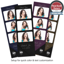 Classy Leather Photo Strips