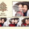Pixel Christmas Postcard