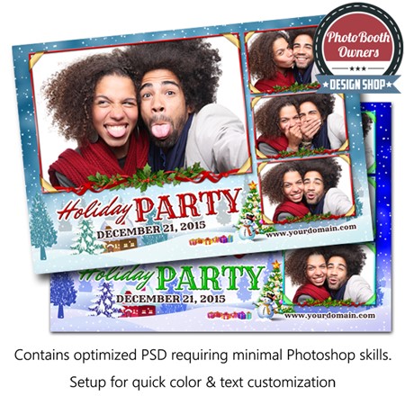 Winter Wonderland Celebration Postcard