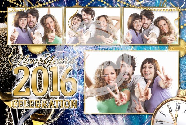 New Year Countdown Postcard