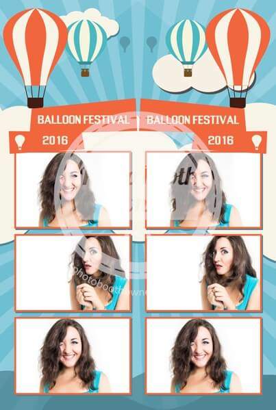 Balloon Festival 3-up Strips