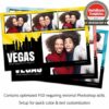 Vegas Strip Postcard