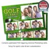 Par-Tee Time Celebration Postcard