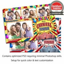 Carnival Celebration Postcard