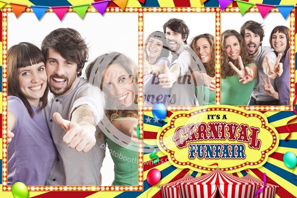 Carnival Celebration Postcard (iPad)