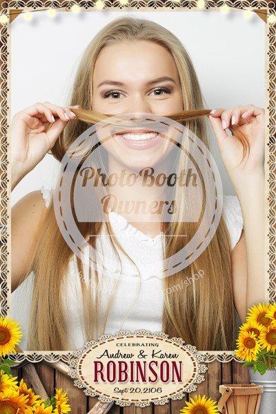 Country Sunflowers Portrait (iPad)