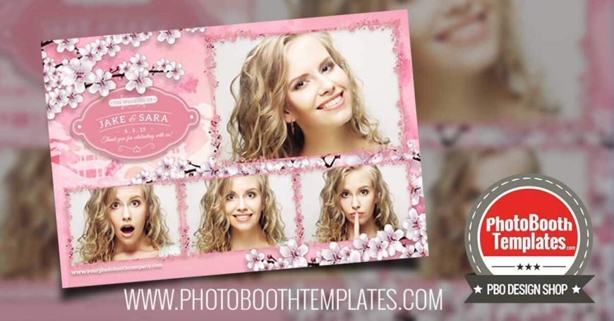 20170315 gorgeous spring floral photo booth templates