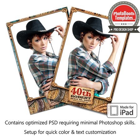 Country Time Celebration Portrait (iPad)