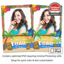 Beach Luau Portrait (iPad)