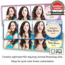 Showered with Joy Postcard (iPad)