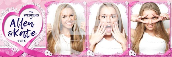 Romantic Ribbon Strip (iPad) 2 Romantic Ribbon Strip (iPad)