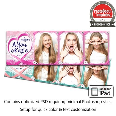 Romantic Ribbon Strip (iPad) 1 Romantic Ribbon Strip (iPad)