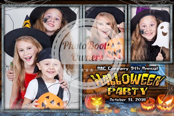 Pumpkin Party Postcard (iPad)