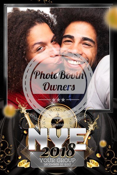 Luxury New Year Eve Portrait (iPad)