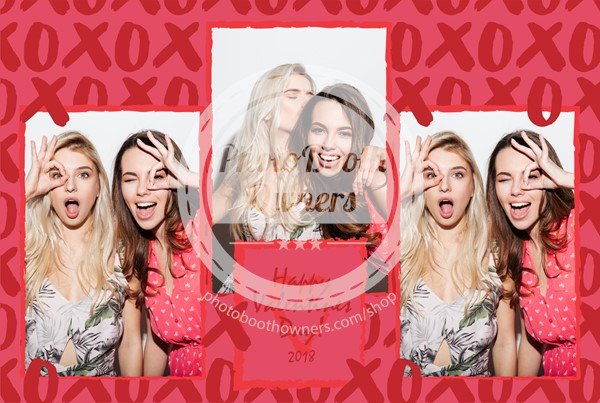 Hugs and Kisses XOXO Postcard