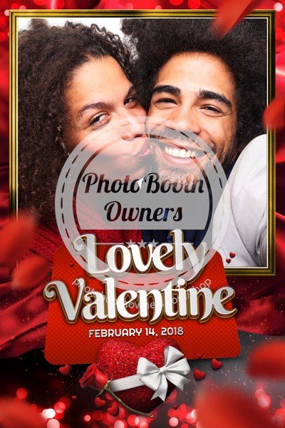 Luxurious Valentine Bash Portrait (iPad)