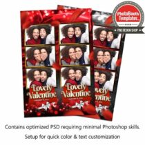 Luxurious Valentine Bash 3-up Strips