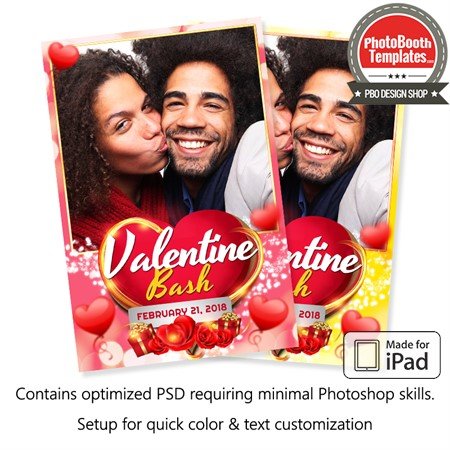 Passion of the Valentine Bash Portrait (iPad)