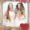 Romantic Rustic Hearts Square (iPad)