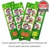 Irish Celebration 3-up Strips