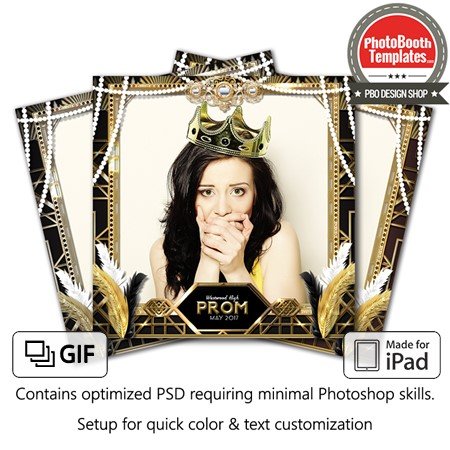 Gatsby Glam Square (iPad)
