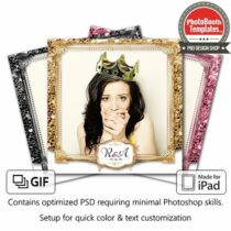 Glitz and Glam Square (iPad)
