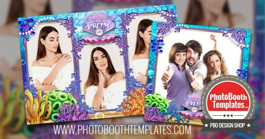 20180404 Prom Under The Sea Photo Booth Templates