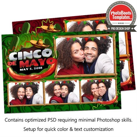 Cinco De Mayo Bash Postcard