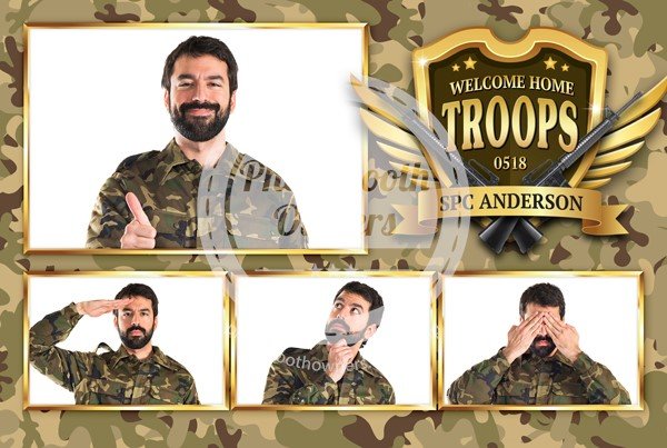 Military Honor Postcard