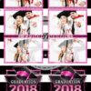 Glitzy Graduation 3-up Strips