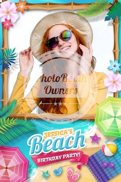Ultimate Beach Party Portrait (iPad)