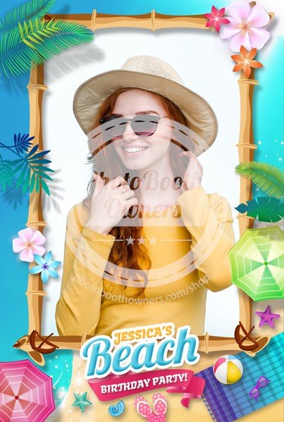 Ultimate Beach Party Portrait