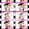 Glitzy Graduation 4-up Strips