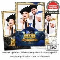 Graduation Glam Portrait (iPad)