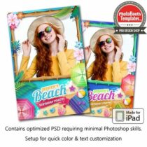 Ultimate Beach Party Portrait (iPad)