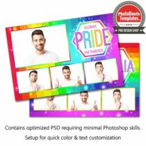 Radiant Rainbow Postcard