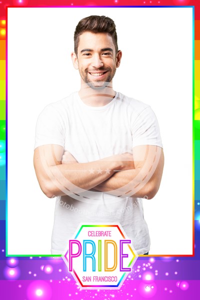 Radiant Rainbow Portrait (iPad)