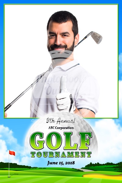 Golf Celebration Portrait (iPad)