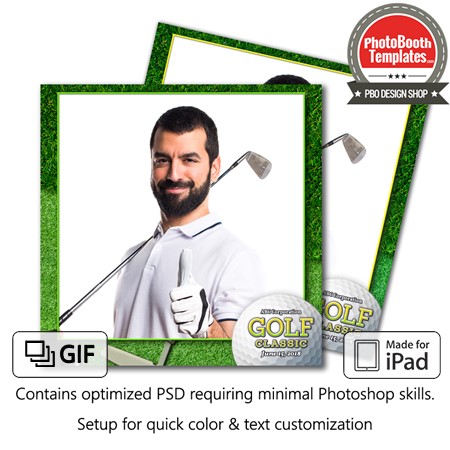 Par-Tee Time Celebration Square (iPad)